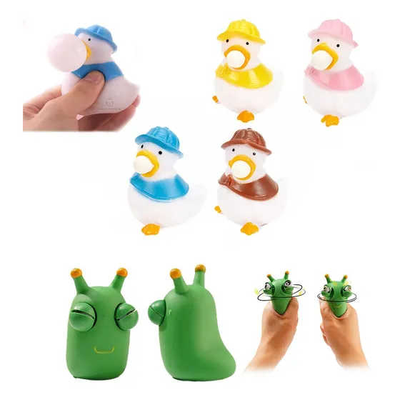 Ds* 6 Peças Pop It Fidget Toy Squishies Kawaii Brinquedo