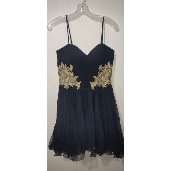 Vestido De Dama De Fiesta Usado Una Sola Vez