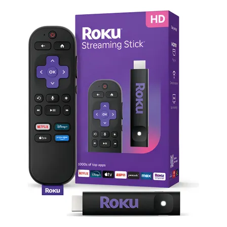 Roku Streaming Stick Hd 2025 Con Control De Voz Para Tv