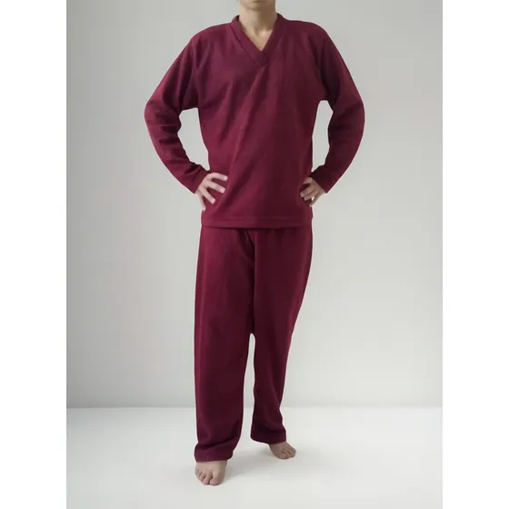 Pijama Unicolor Para Hombre Tallas Grandes