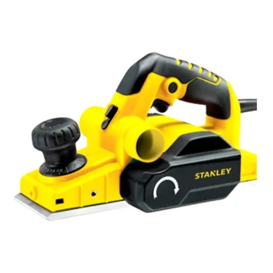 Cepillo Electrico Stanley Stpp7502 Garlopa 750w 82mm - Rex