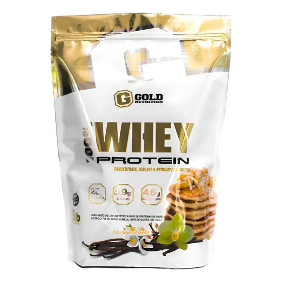 Whey Protein Gold Nutrition 5 Lbs Proteína 100% Whey