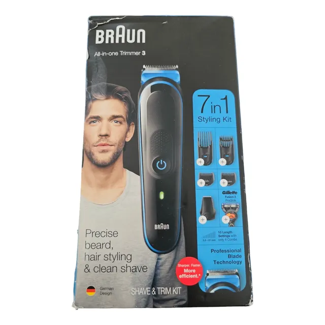 Braun All In One 7 In 1 Rasuradora Y Recortadora Barba Pelo