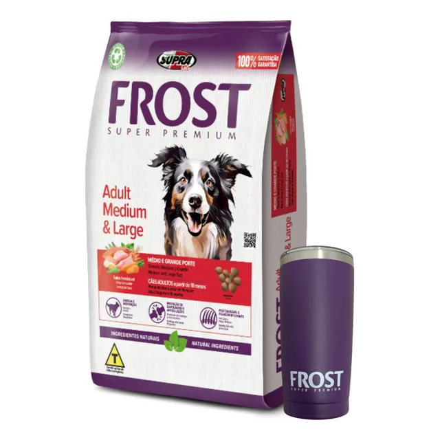 Ración Frost Adulto Raza Grande 15 Kg + 2 Kg +obsequio+envío