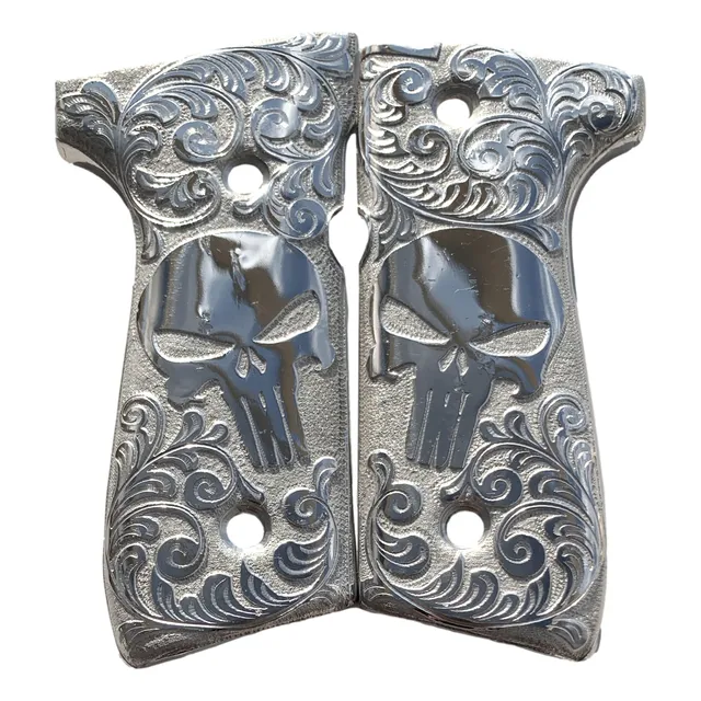 Cachas Prieto Beretta 9mm Modelo 92fs Original 100t