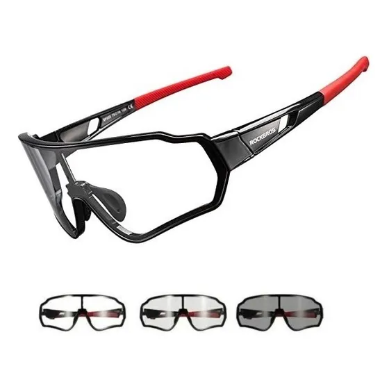 Rockbros® Lentes Fotocromáticos 10161 Ciclismo Uv400 Deporte