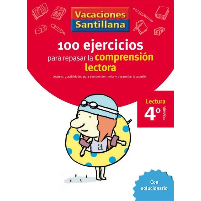 Vacaciones Santillana 4 Primaria 100 Ejercicio Para Mejorar 