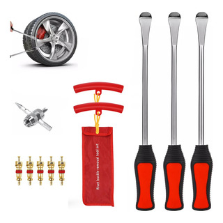 12pcs Kit De Palanca Desmontar Llantas Motocicleta Bicicleta 12pcs Kit De Palanca Desmontar Llantas Motocicleta Bicicleta