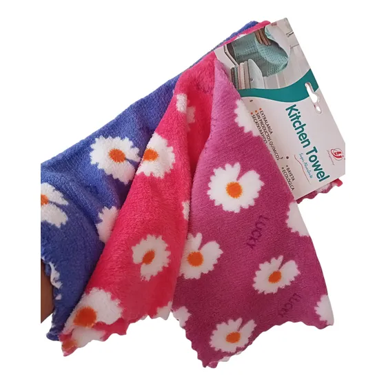 Set De 3 Pañitos Absorbentes 