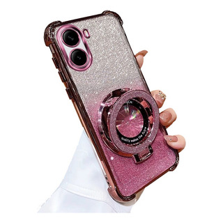 Funda Para Xiaomi Poco C71/ Redmi A5 Bling Rudo Uso Case Magnetica Mujer Succionador Funda Para Xiaomi Poco C71/ Redmi A5 Bling Rudo Uso Case Magnetica Mujer Succionador