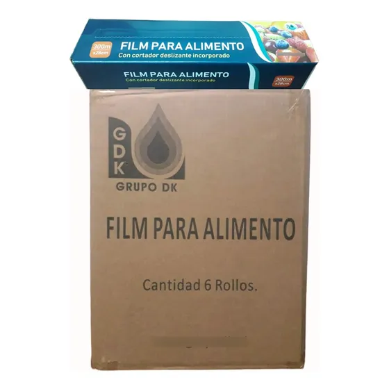 Alusa Transparente De Cocina 300 Mts X 12 Unds (3600 Mts)