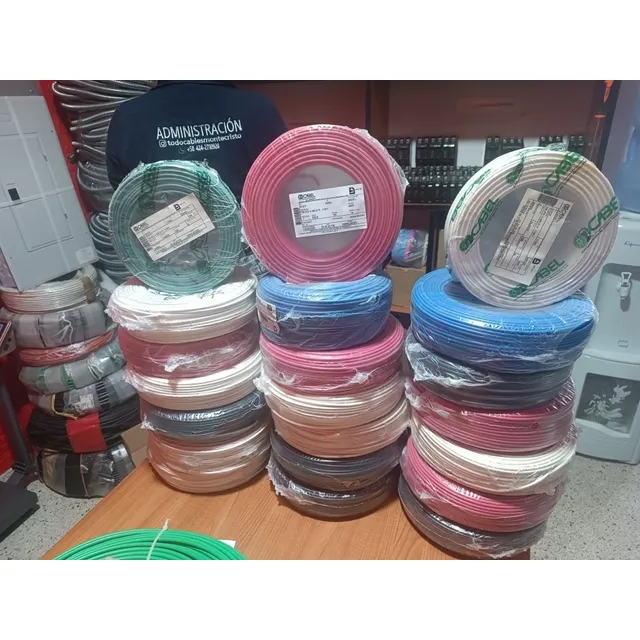 Cable #6 #2 #4 #8 #10 #1/0 #2/0 Todos Los Calibres 100%cobre