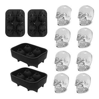 Kit 2 Formas De Silicone Gelo Formato Diamante Molde Bebidas Kit 2 Formas De Silicone Gelo Formato Diamante Molde Bebidas