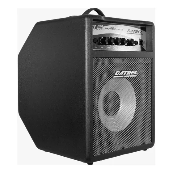 Amplificador Cubo Para Baixo Falante 10 100w Rms Bas Datrel