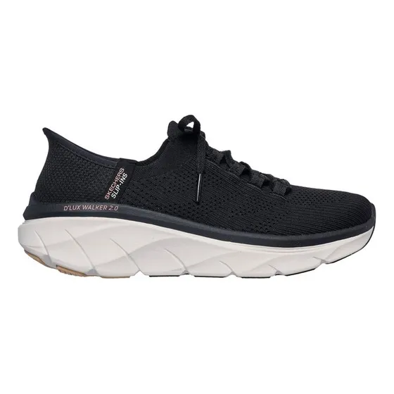 Tenis Skechers D Lux Walker 2.0 Mujer-negro