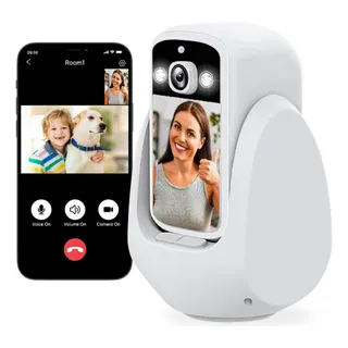 Baba Eletronica Camera Monitor Wi-fi App Celular Rotativa 360° Chamada De Video Segurança Do BebĂȘ Crianças E Idosos Baba Eletronica Camera Monitor Wi-fi App Celular Rotativa 360° Chamada De Video Segurança Do BebĂȘ Crianças E Idosos