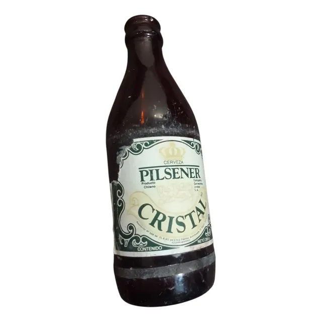Antigua Botella Pilsener Cristal 280 Cc 1980