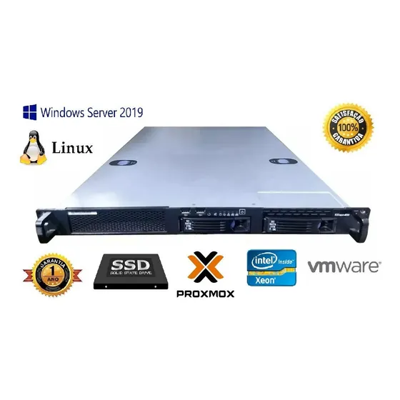 Server Intel Xeon Quadcore 8gb Ram Ddr3 Ssd 120gb + Hd 2tb