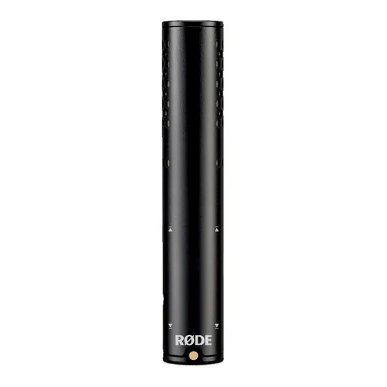 Rode Videomic Go Ii Microfone Direcional P/ Câmera Go 2 Ii Cor Preto