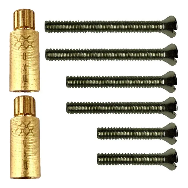 Kit Extension De Vastago 30mm Urrea Llave Regadera Empotrada Acabado Natural Color Uxu30kt