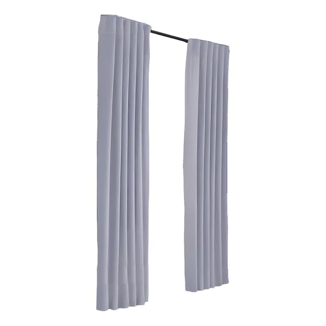 Juego De Cortinas Blackout Textil Presillas Ocultas Oferta!