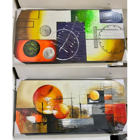 Cuadros Decorativos Modernos - Abstractos En Lienzo