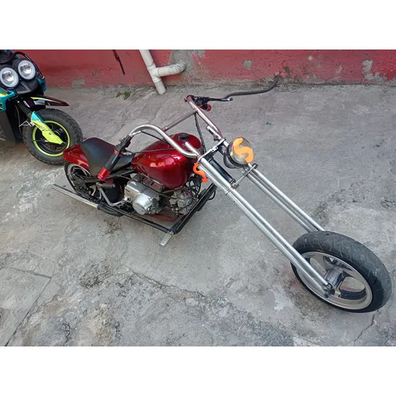 Moto Chopper Para Niños, Motor 90cc, Standard 4 Velocidades