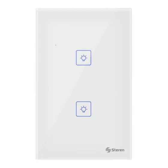 Doble Apagador Wi-fi, De Pared | Shome-110