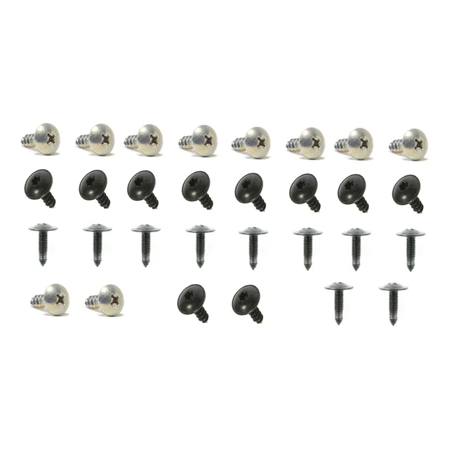 Kit 30 Parafuso Forração E Acabamento Interno Gm Agile