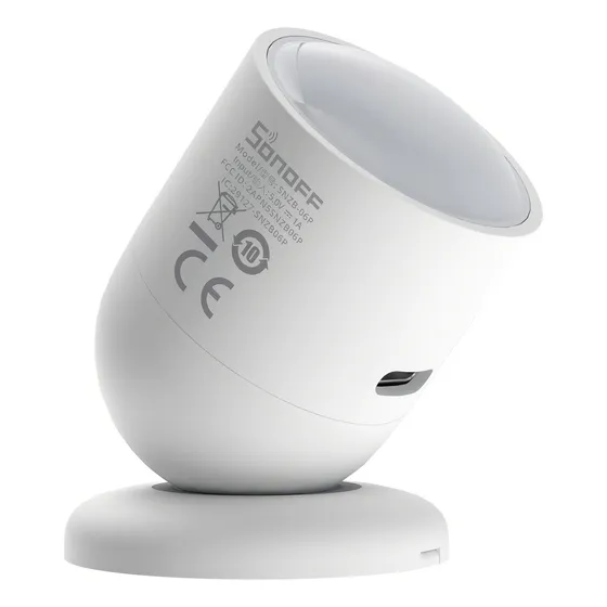 Sensor de presencia humana Sonoff SNZB-06p color blanco compatible con Alexa de Google