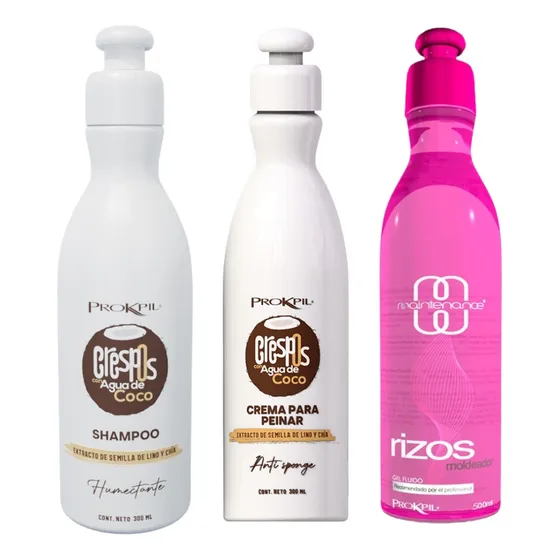 Kit Crespos Prokpil + Gel Fluido 300ml