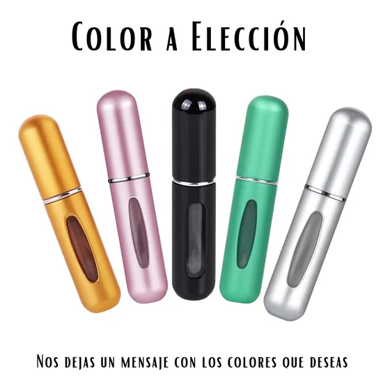 Frasco Botella Recargable De Perfume Portátil X 3 Unidades
