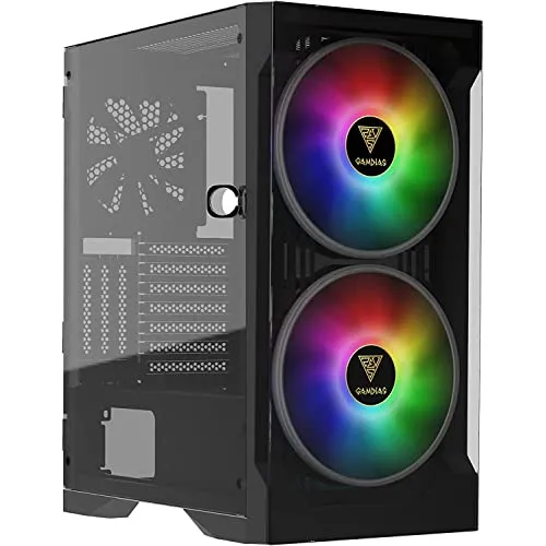 Gamdias Atx Mid Tower Gaming Computer Case Para Escritorios