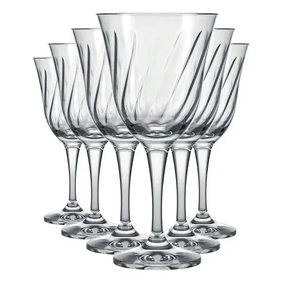 36 Copas De Agua Lirio 365 Ml Nadir | Horeca Mayorista Transparente