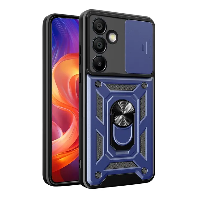 Funda Con Anillo Reforzada Soporte Antigolpe Para Samsung