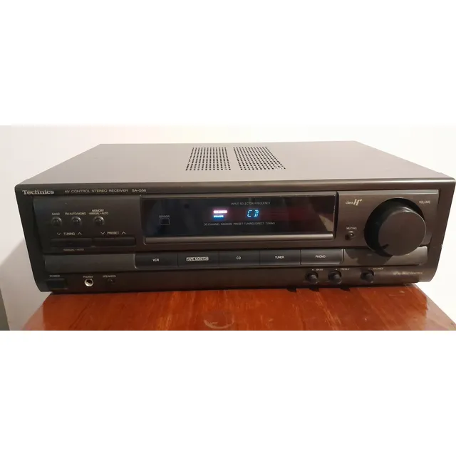 Technics Sa-g65 Sintoamplificador Con Transformador Incluido Negro
