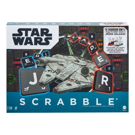 Juego De Mesa Scrabble Versión Star Wars, Mattel