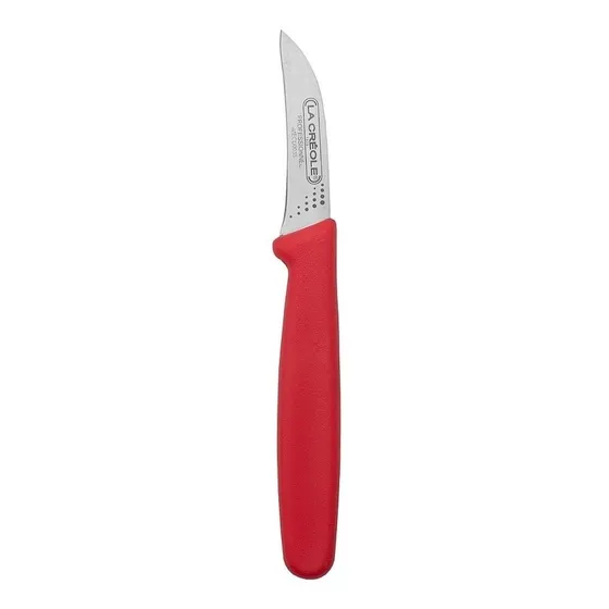 Cuchillo Torneador La Creole 2,5 Pulgadas Cocina Premium Color Rojo