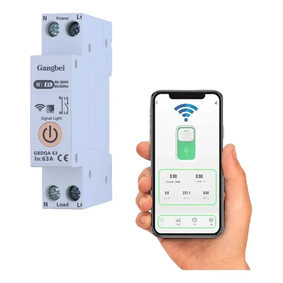 Llave Termica  Disyuntor Wifi 63a Temporizador Riego Gangbei