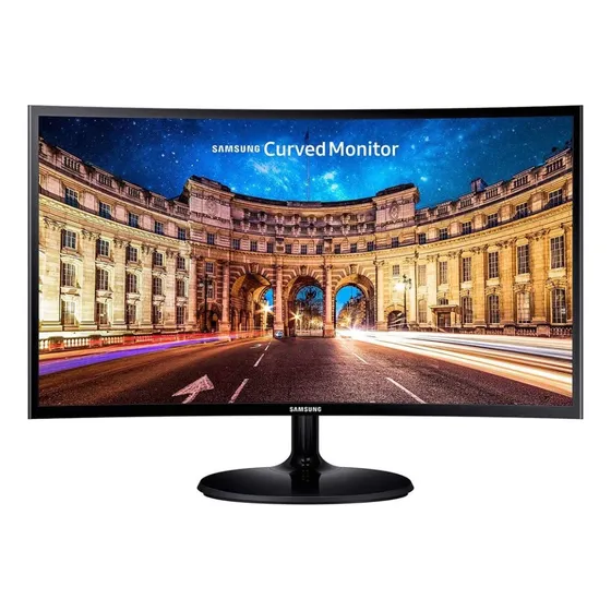 Monitor Samsung 27 Fhd 60hz, Curvo Essential, Hdmi/dp