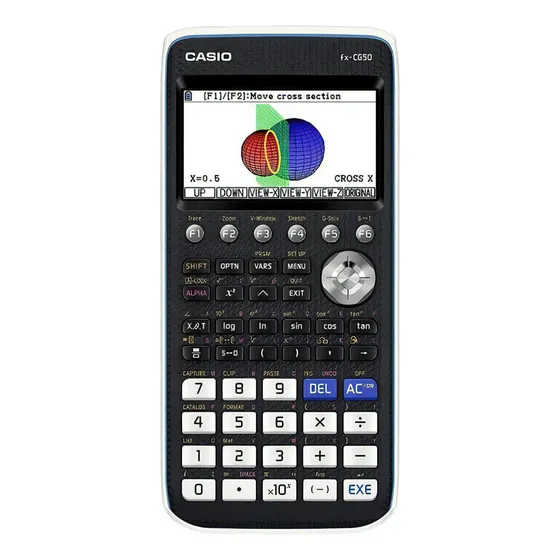 Calculadora Grafica Casio Prizm Fx-CG50 | Cuotas sin interés