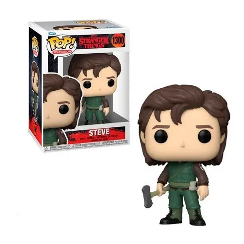 Funko Pop Steve #1300 Pop! Tv Stranger Things S4
