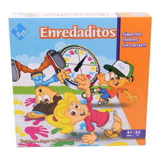 Juego De Mesa Enredaditos Tipo Twister El Duende Azul 6671 Juego De Mesa Enredaditos Tipo Twister El Duende Azul 6671