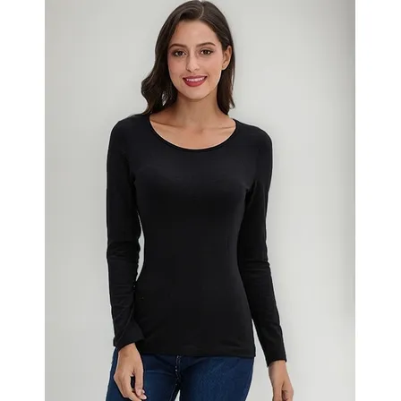 6 Camiseta De Polar De Mujer+ 1 Par Calceta Gruesa+ Envio