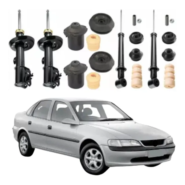 Kit 4 Amortecedor Vectra 96 97 98 99 2000 2001 Monroe + Kit