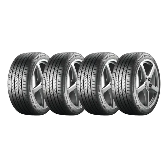 Kit 4 Pneus 195/55R15 Barum Bravuris 5HM 85V By Continental Aro 15