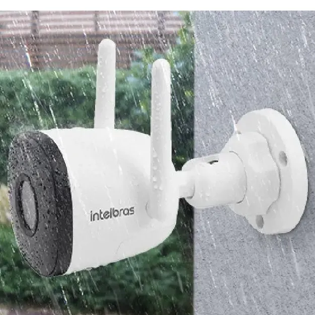 Câmera Inteligente Intelbras Im5 S 4mp Full Hd Ip67 Wi-fi Cor Branco