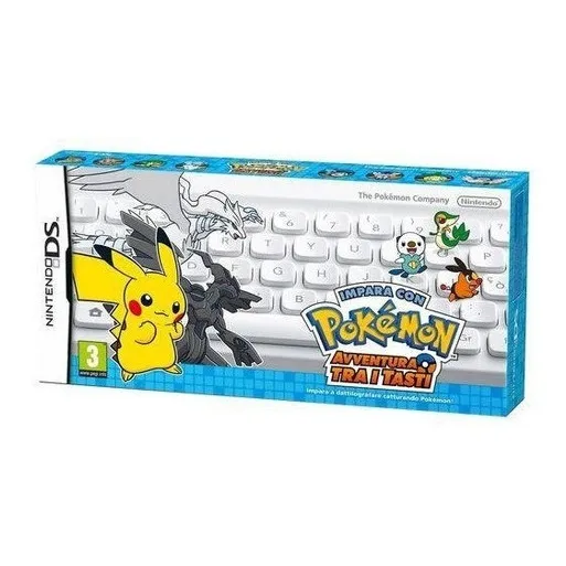 Teclado Pokémon + Jogo Para Nintendo Ds Original