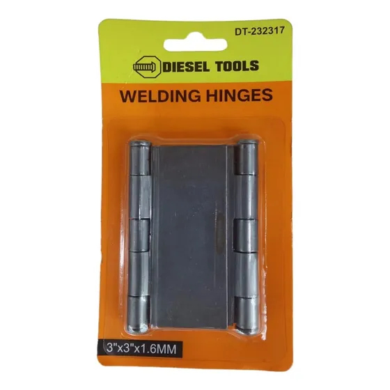Bisagras Para Soldar De (3x3 PLG X 1.6 Mm) Diesel Tools