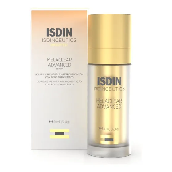 Sérum Facial Clareador com Ácido Tranexâmico Melaclear Advanced Isdinceutics 30ml Isdin